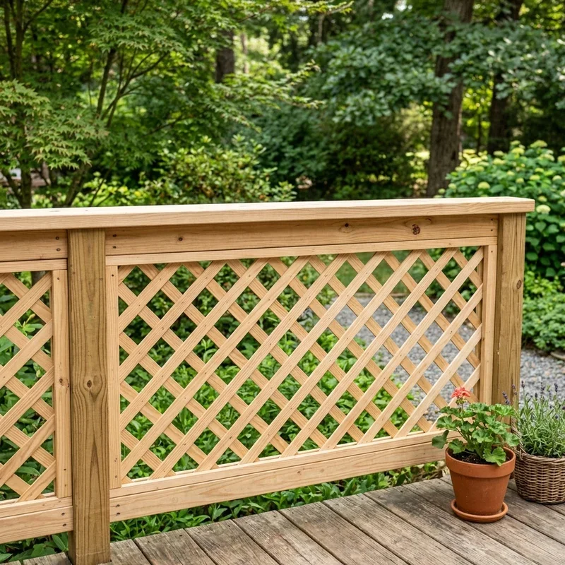 Cheap DIY Deck Railing Ideas