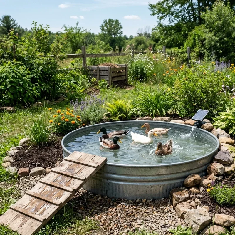 DIY Duck Pond Ideas