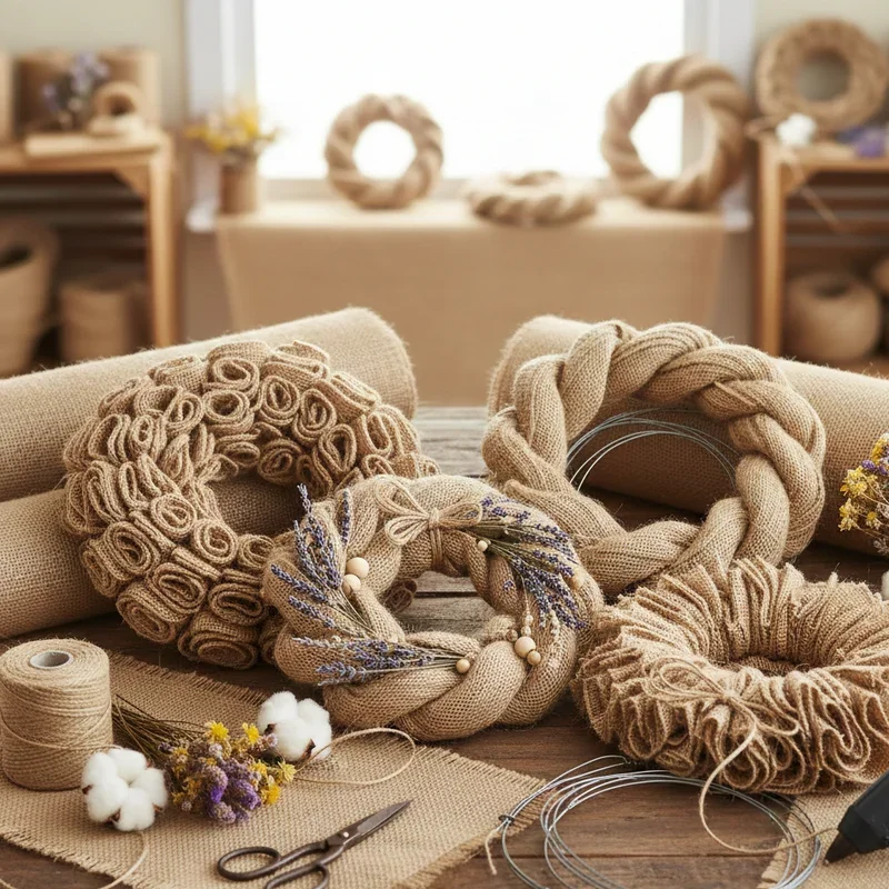 Burlap Craft Ideas