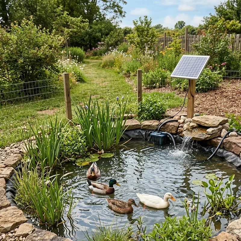 DIY Duck Pond Ideas
