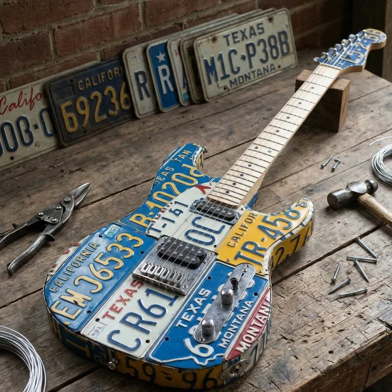 License Plate Craft Ideas
