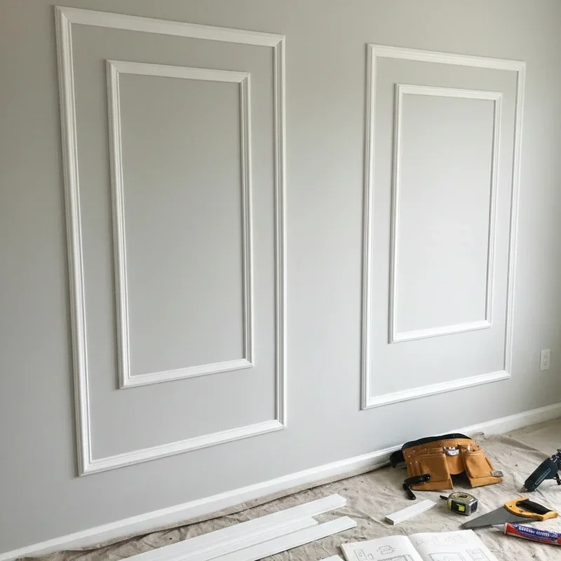 DIY Wall Molding Ideas