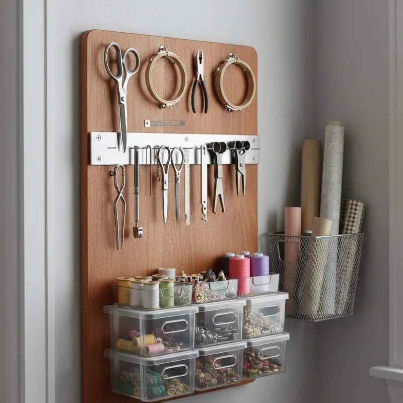 Craft Storage Ideas for Small Spaces