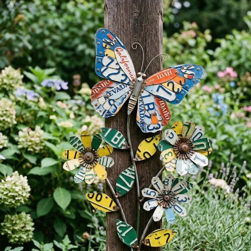 License Plate Craft Ideas