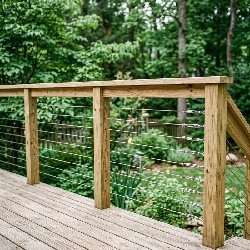 Cheap DIY Deck Railing Ideas