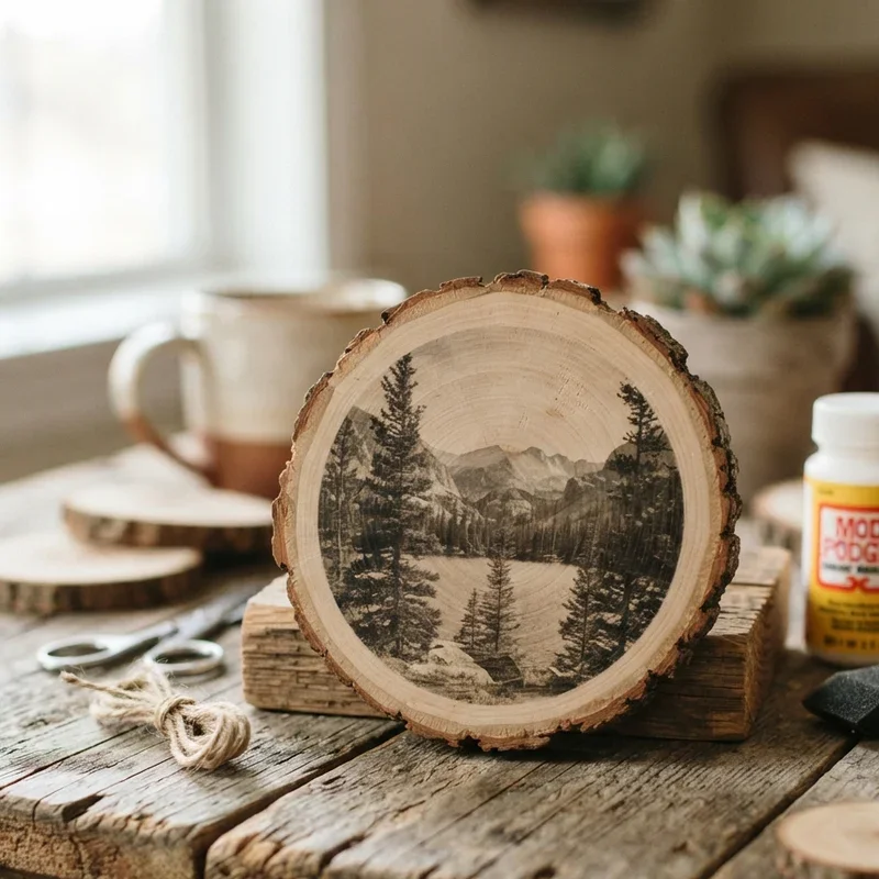 Small Wood Slice Craft Ideas