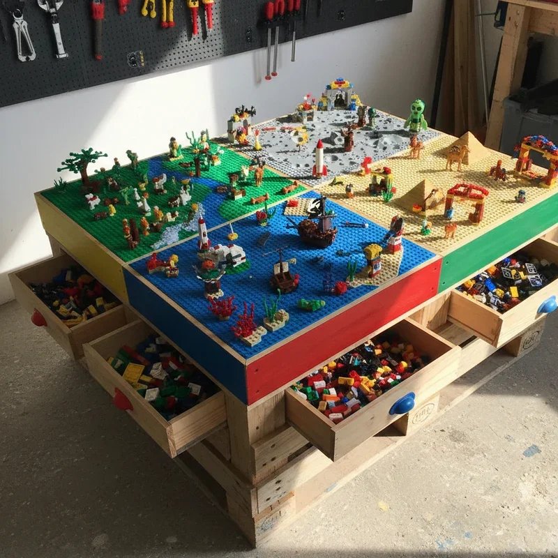 DIY Lego Table Ideas