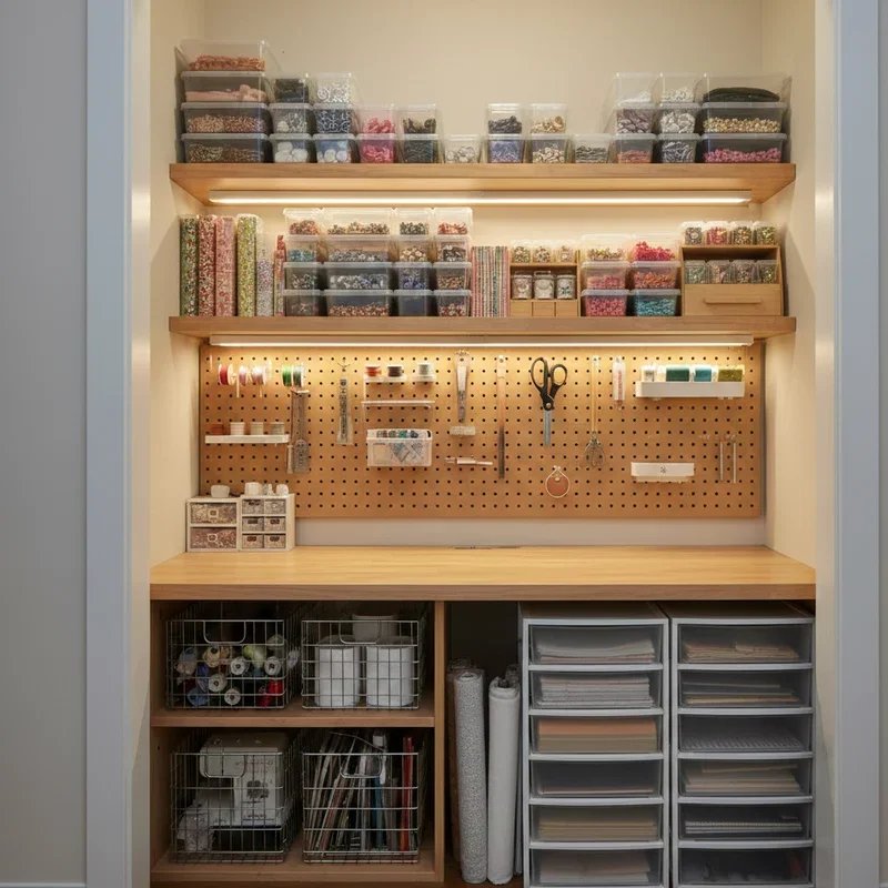 Craft Storage Ideas for Small Spaces