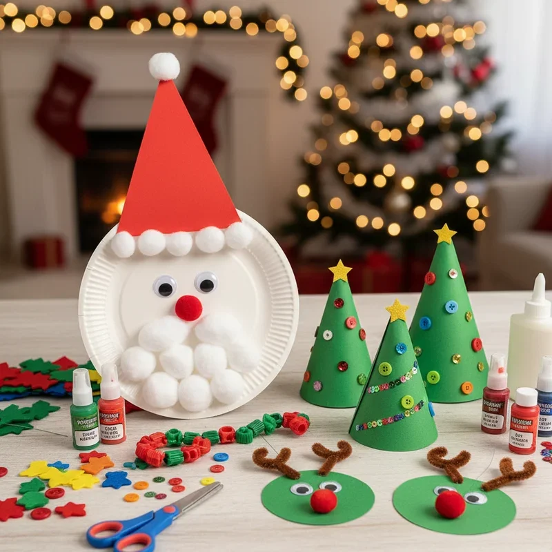 15 Christmas Craft Ideas for Toddlers to Get Creative