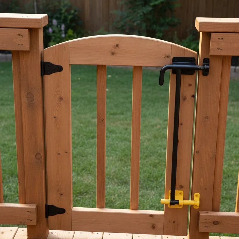 DIY Deck Gate Ideas