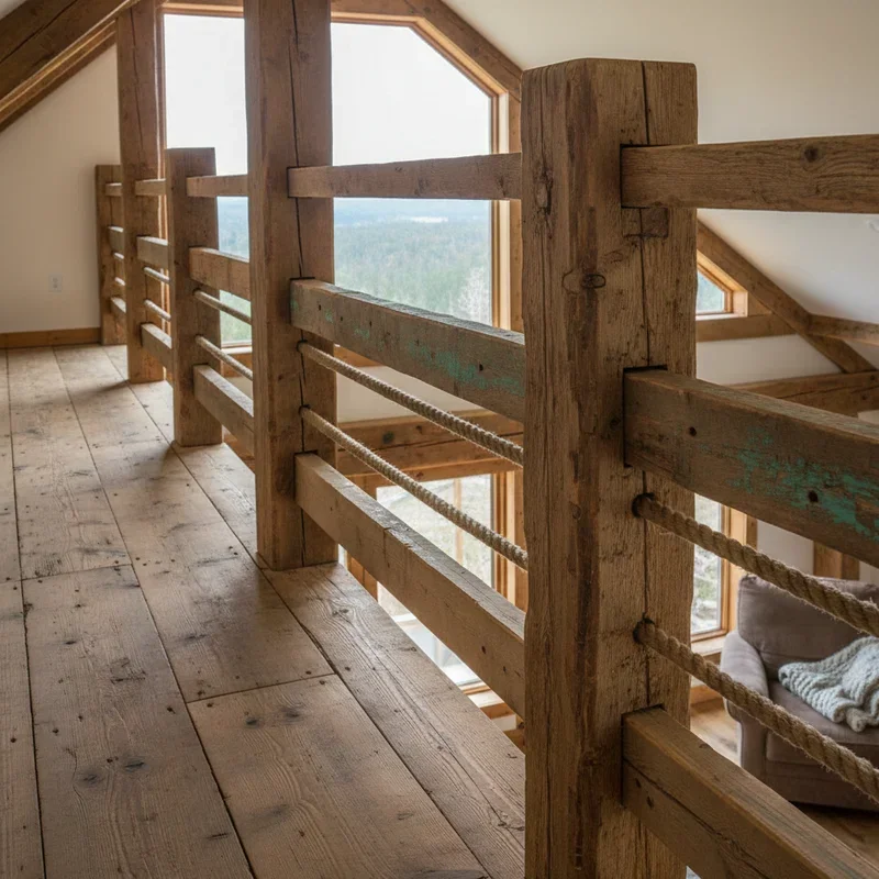 DIY Loft Railing Ideas