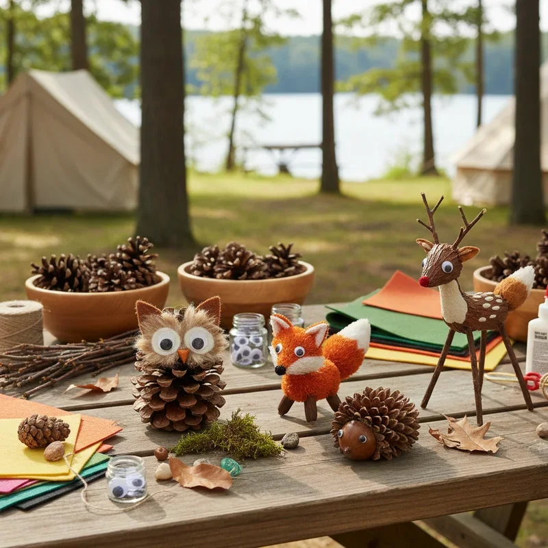 Summer Camp Craft Ideas