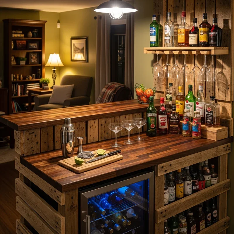 15 DIY Home Bar Ideas to Elevate Your Space