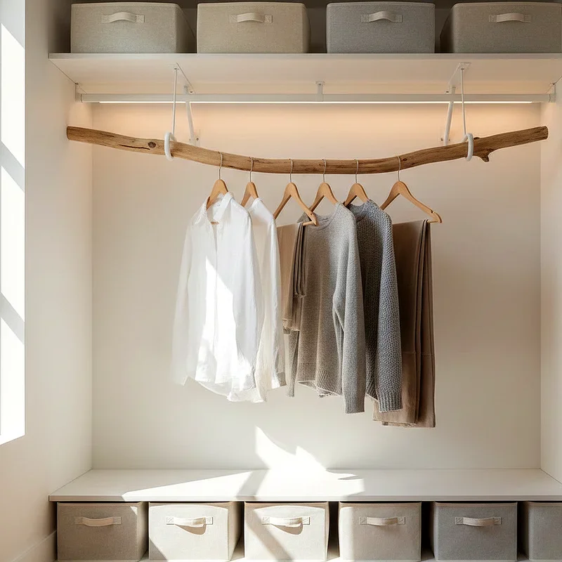 15 DIY Closet Rod Ideas to Maximize Your Storage Space