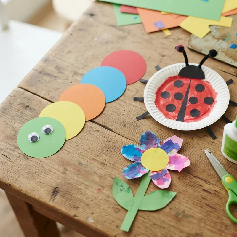 15 Paper Craft Ideas for Kids Under 5 Everyone Loves