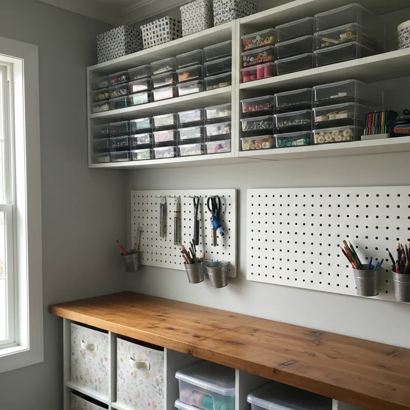 15 Craft Storage Ideas to Keep Supplies Organized and Visible