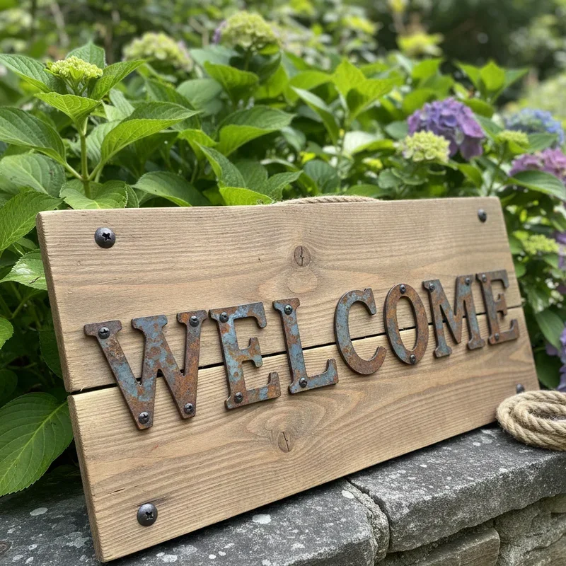 DIY Welcome Sign Ideas