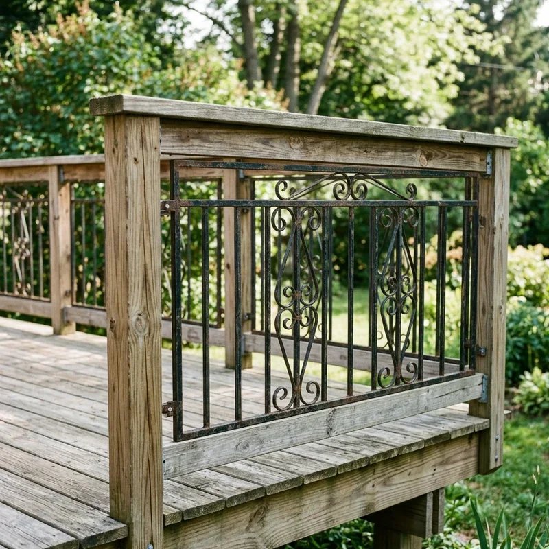 Cheap DIY Deck Railing Ideas