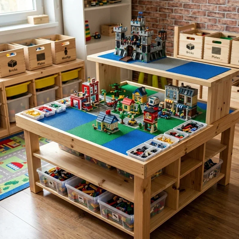 DIY Lego Table Ideas