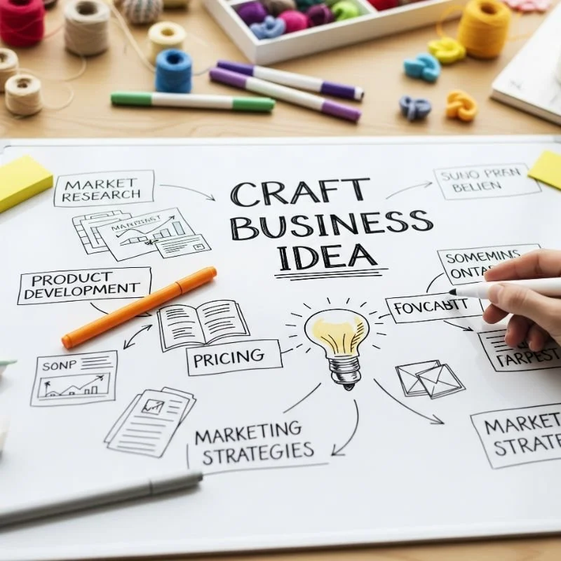 15 Craft Business Ideas to Start from Home