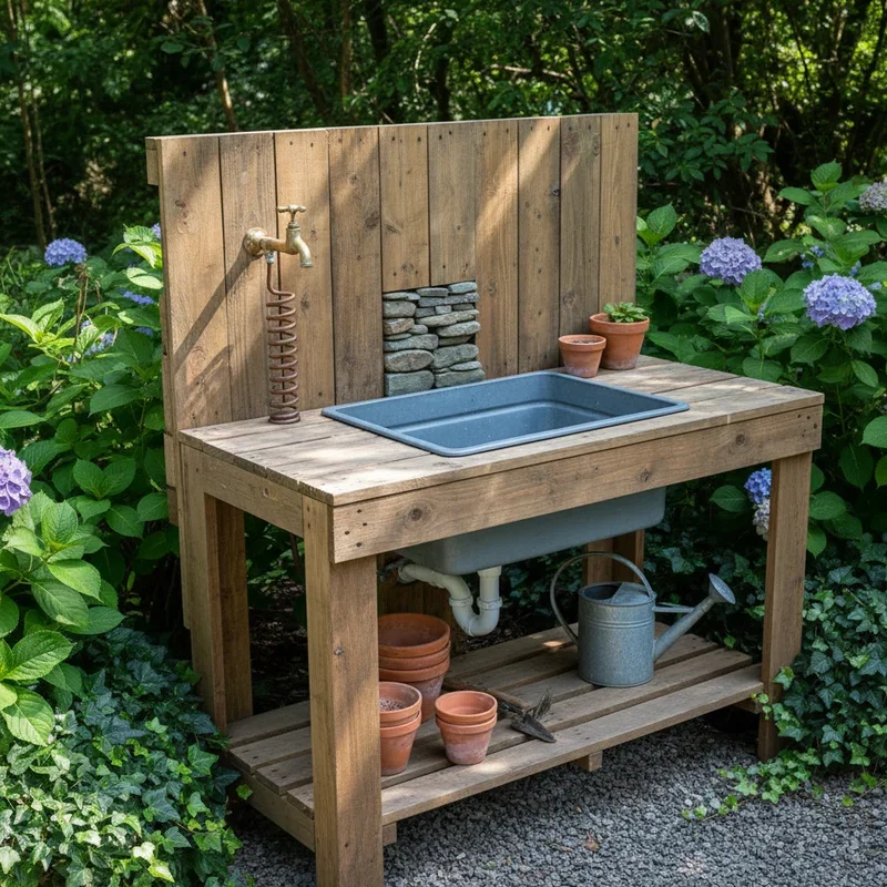 DIY Outdoor Sink Ideas