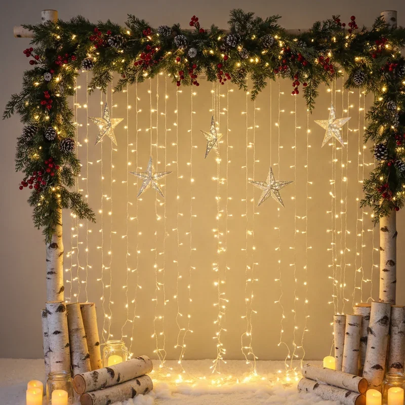 DIY Christmas Backdrop Ideas