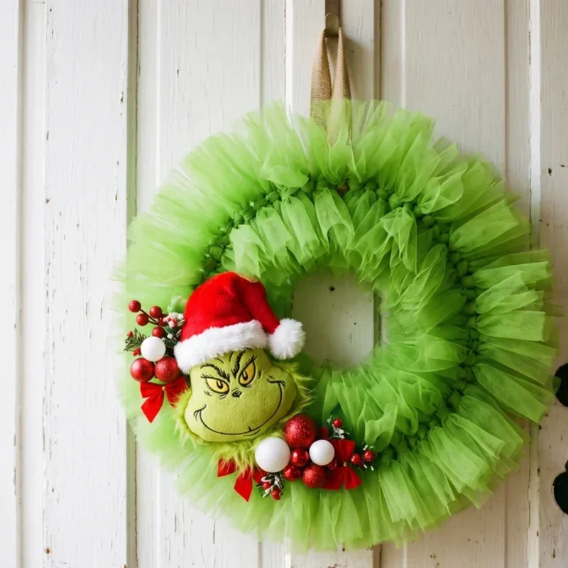 DIY Grinch Wreath Ideas