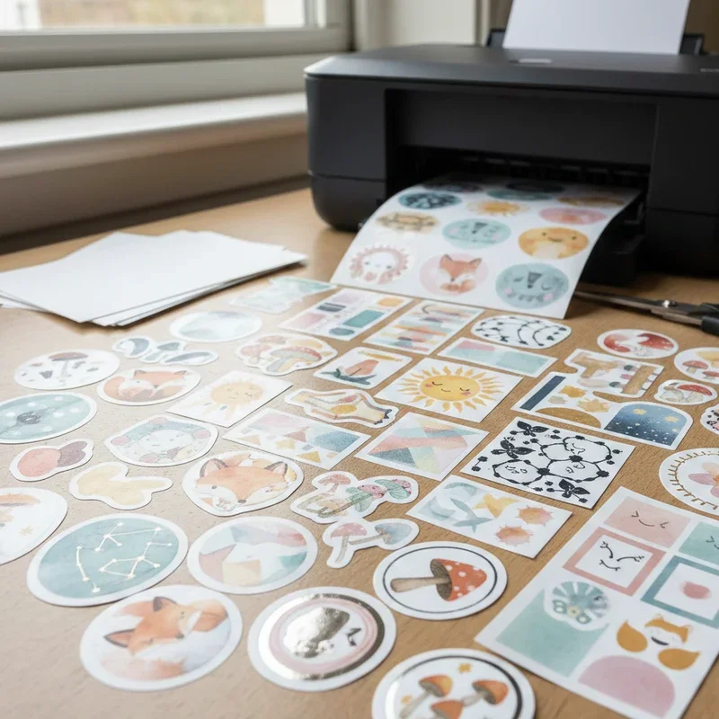 Homemade Stickers Ideas