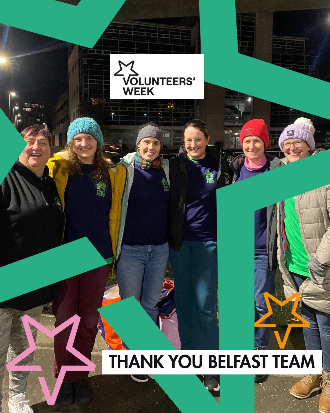 🌟 Volunteers&rsquo; Week Spotlight: Street Paws Belfast 🌟
For over 6 years, our amazing Belfast team of volunteer vets and nurses has been offering free pet care on the first Monday of every month 💙🐾

Working alongside the incredible Reaching Out