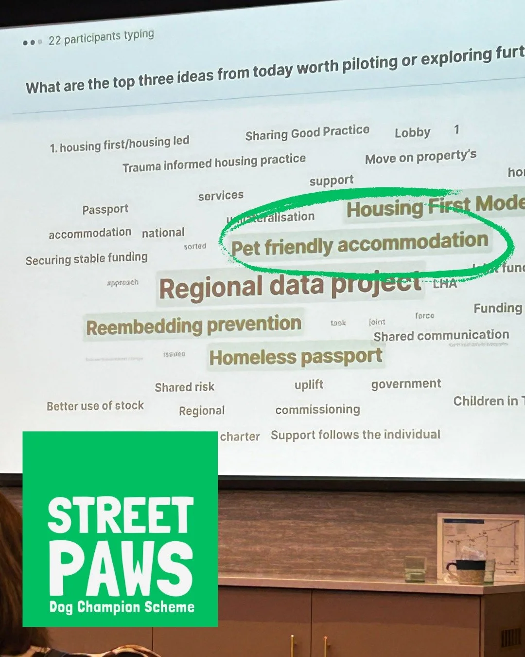 🐾 Street Paws influencing regional homelessness policy 🏠

This week, our CEO Michelle Southern OBE attended the North East Regional Homelessness Conference in Durham &mdash; an important step in shaping the @North East Combined Health Authority  Ho