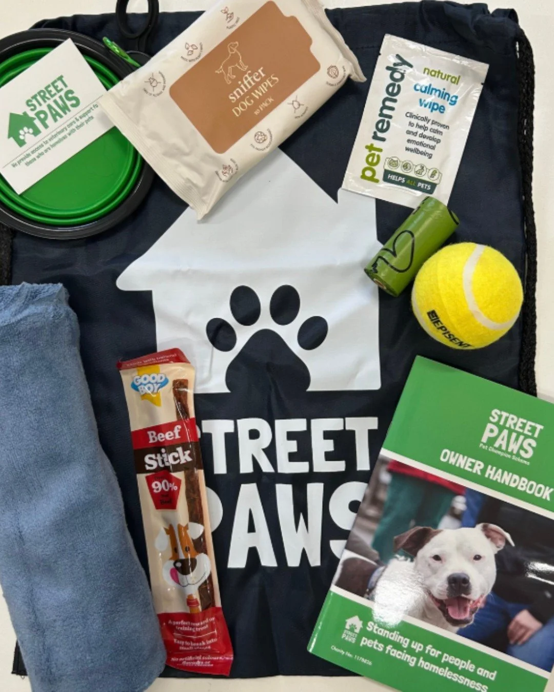 When someone arrives at a Pet Champion hostel, their pet is welcomed too 

They receive a welcome pack with a calming spray to help their pet settle, toys and treats, and a guide to help them through the first weeks. It's a small gesture, but it says