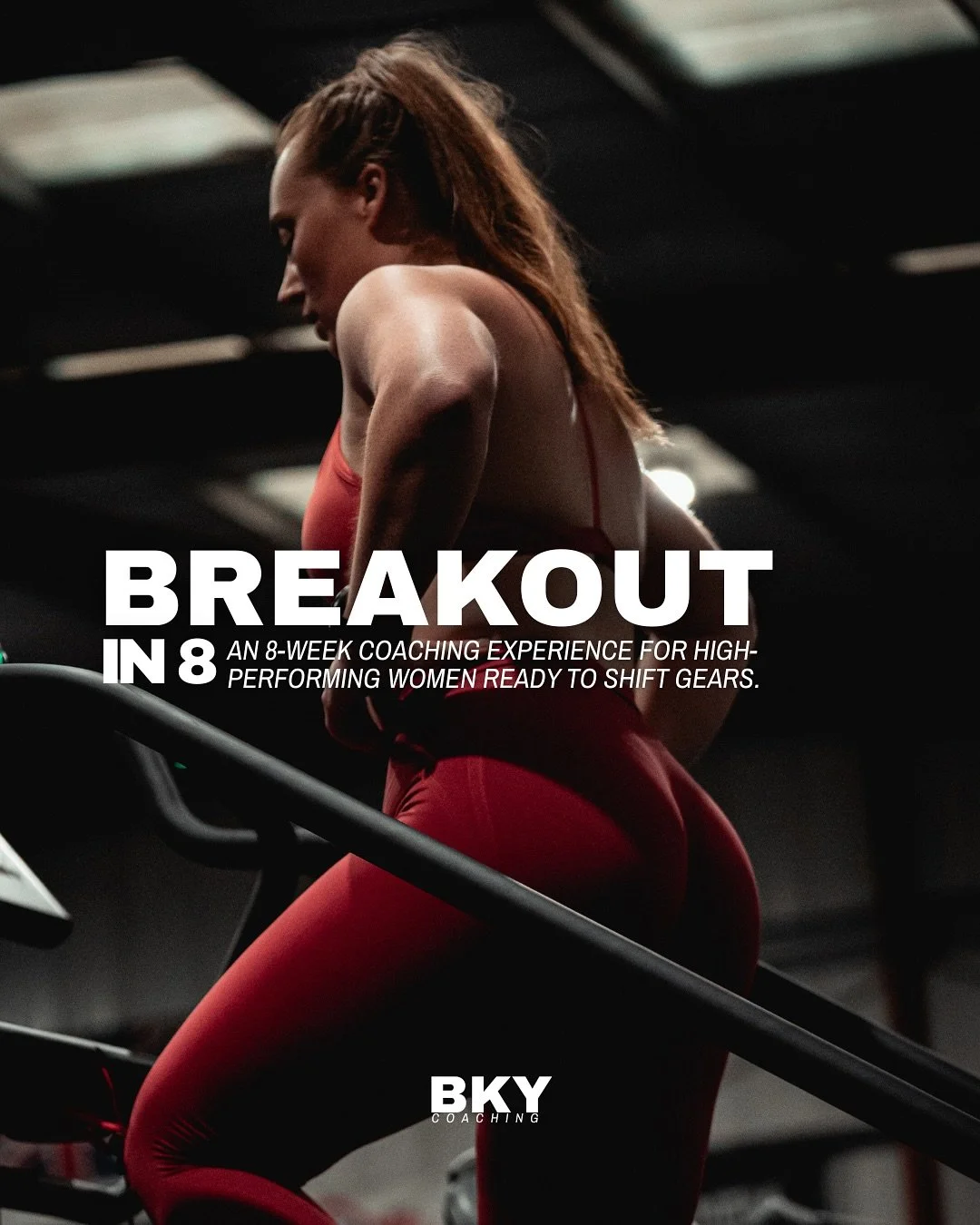 Breakout in 8 is here 🔥

An 8-week group coaching experience for high-performing women who are done with the all-or-nothing cycle.. and ready to reset with structure, support, and zero fluff.

You already know what to do. You&rsquo;ve trained before
