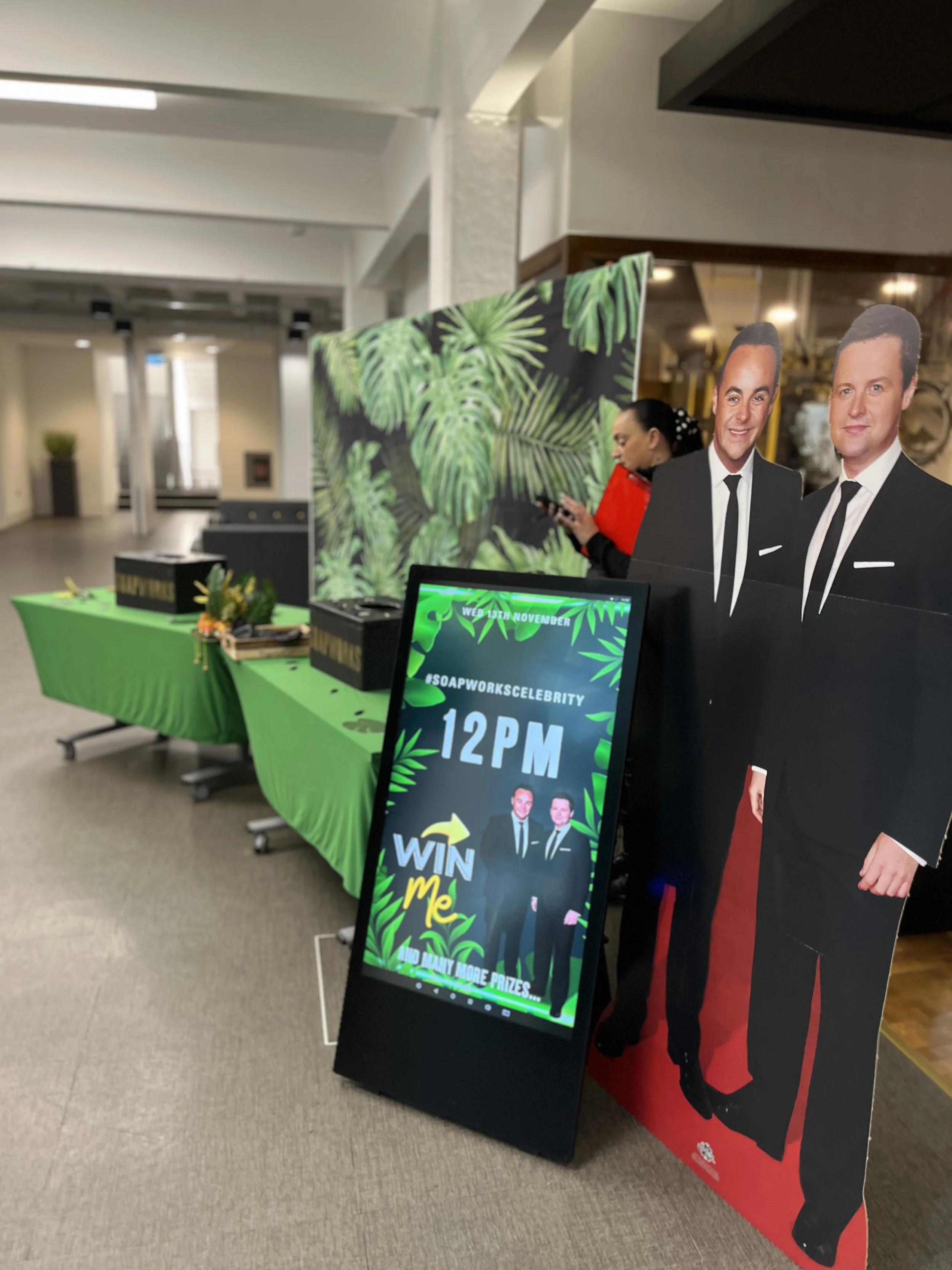 Ant and Dec set up.JPG