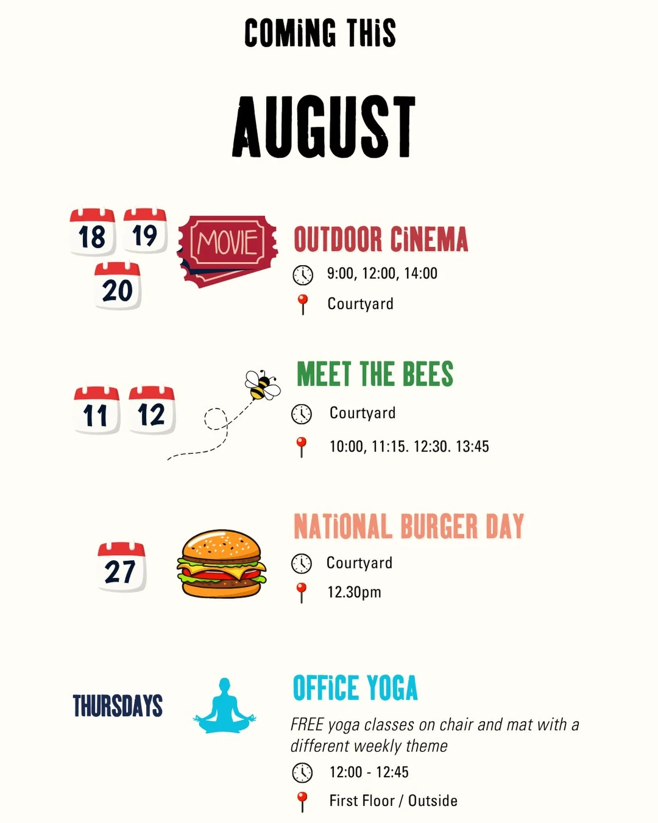 🌞 WHAT&rsquo;S ON THIS SEPTEMBER AT SOAPWORKS? 🌞

A new month means a new line-up of events, socials and community activities happening across the building! 💛

🎒 8 SEPTEMBER | BACK TO SCHOOL
Start the month with a little back-to-school fun! 📚✨
?