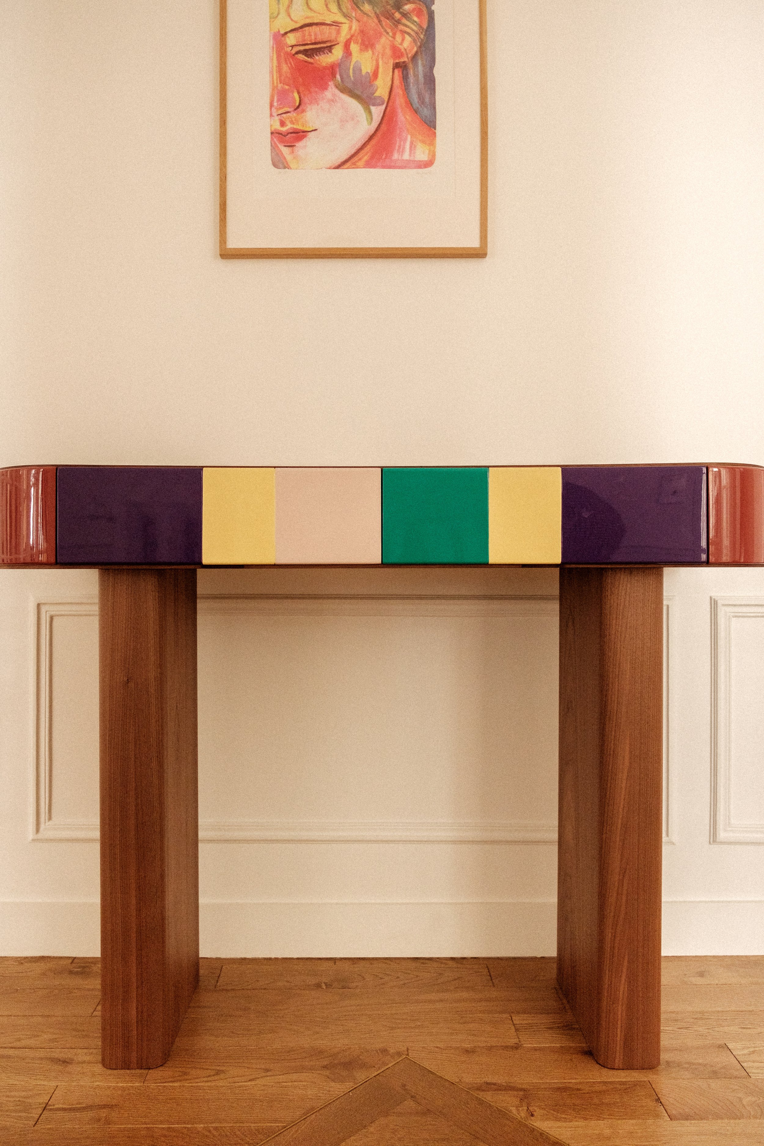 Console Colora noyer