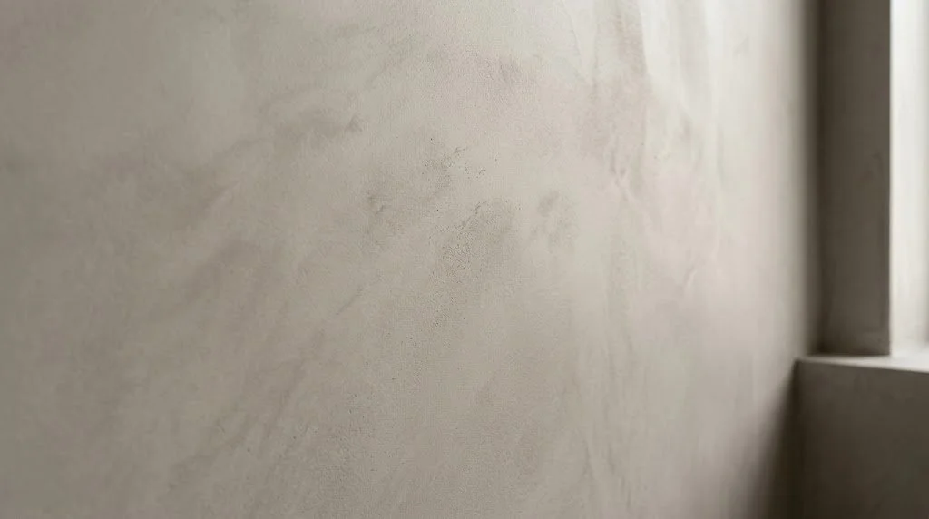 Hand applied microcement texture Singapore