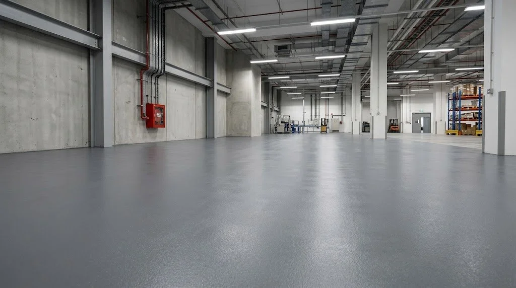 Industrial epoxy flooring installation Singapore