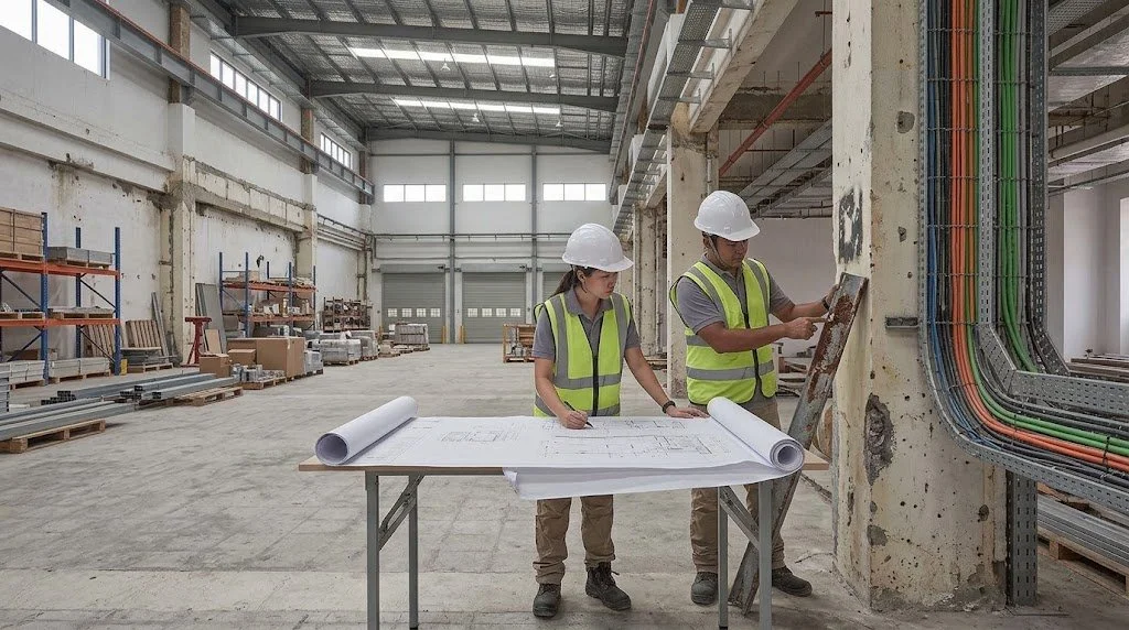 Pre-construction site assessment and technical review