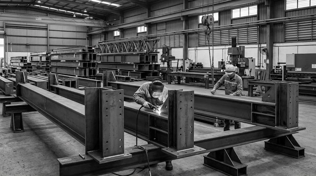 Structural steel fabrication and welding works