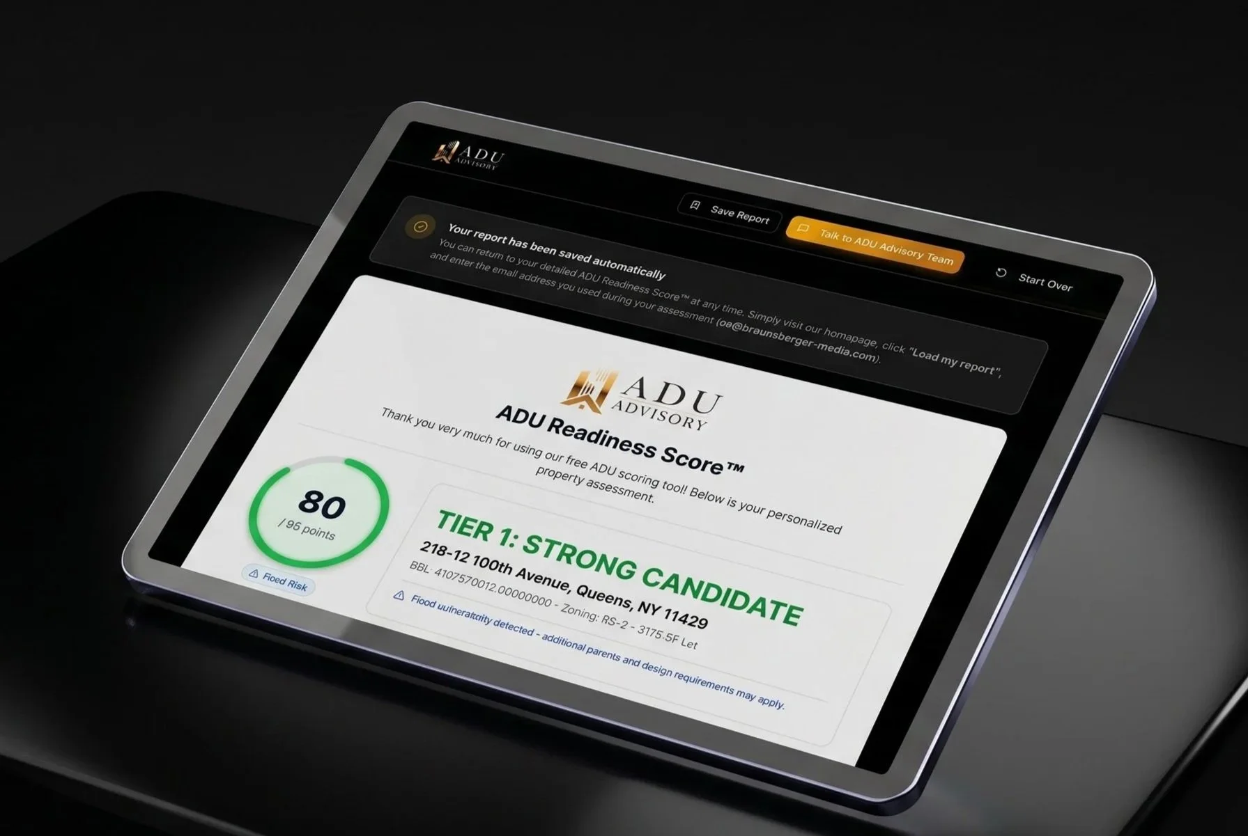 Your ADU Readiness Score is only the starting point.