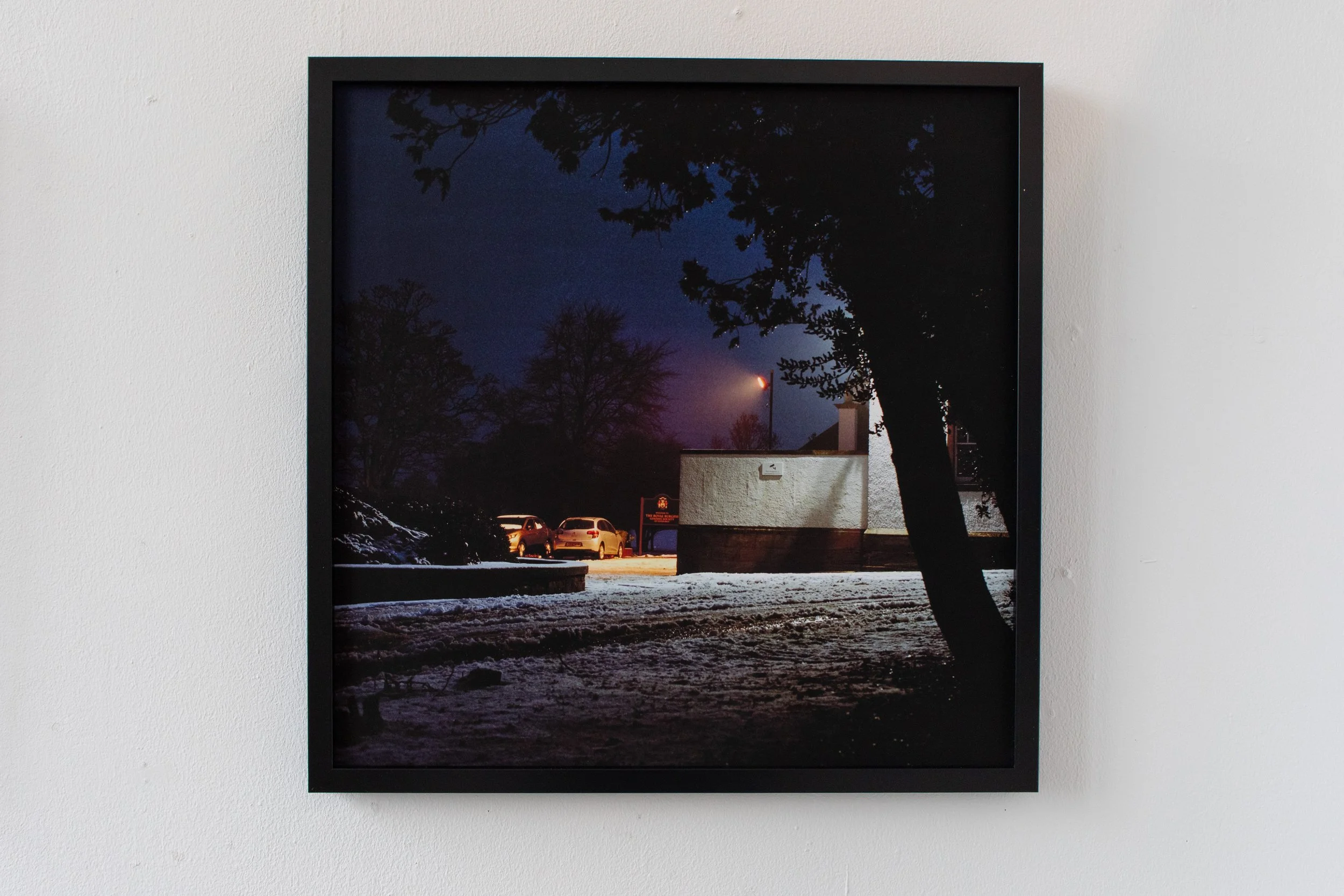 Framed matte inkjet prints of 120mm scan.