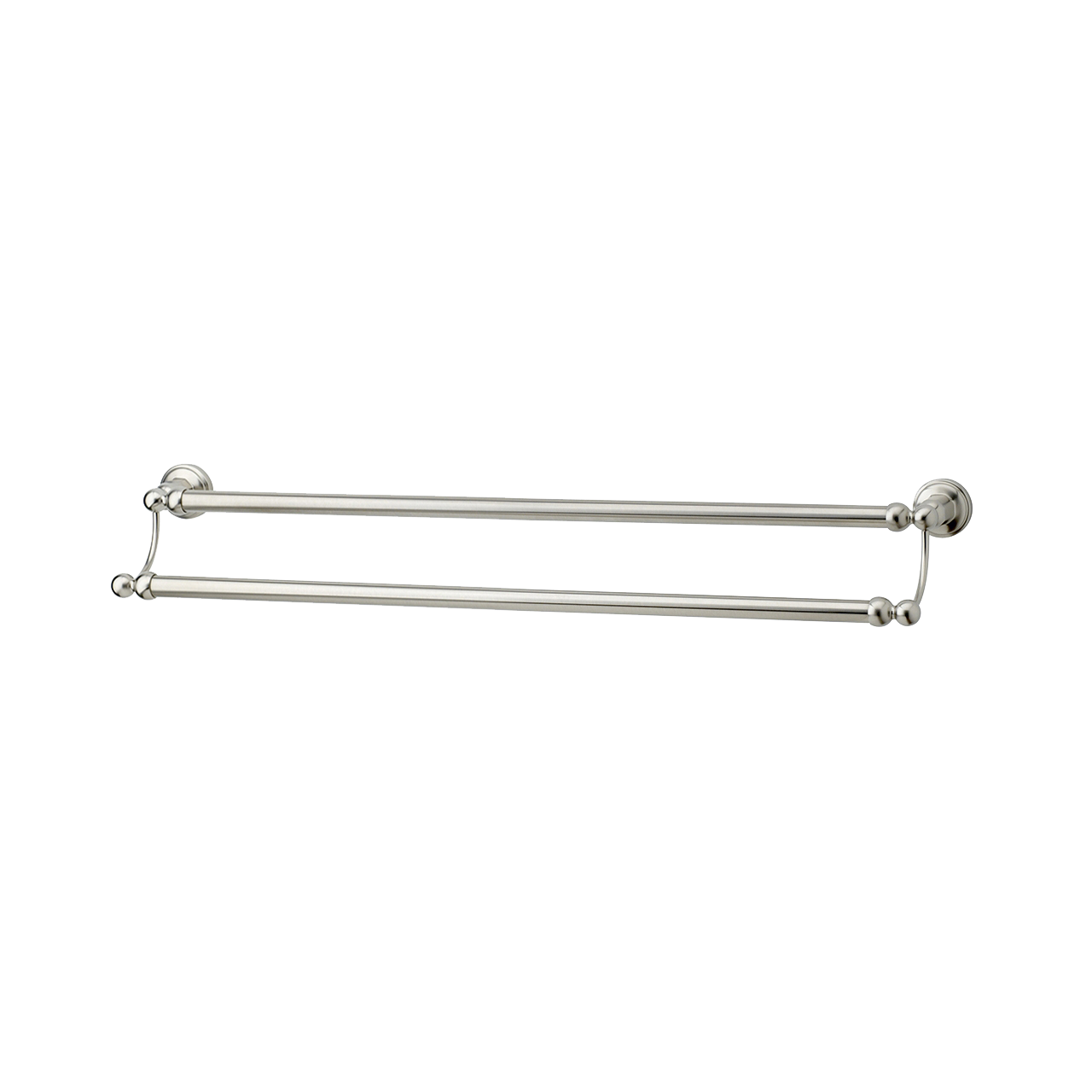Perrin & Rowe PR6944 Handtuchhalter, doppelt, Länge: 700mm. Für Liebhaber handgefertigter Manufakturqualität und zeitlosen Designs.