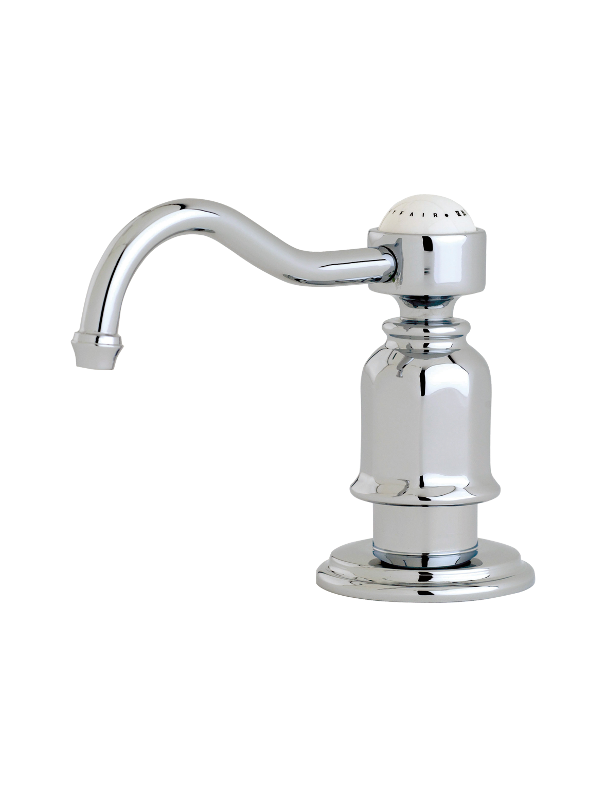 Perrin & Rowe PR6995 TRADITIONAL Spülmittel-/Seifenspender, Stand-/Einbaumontage. Für Liebhaber handgefertigter Manufakturqualität und zeitlosen Designs.