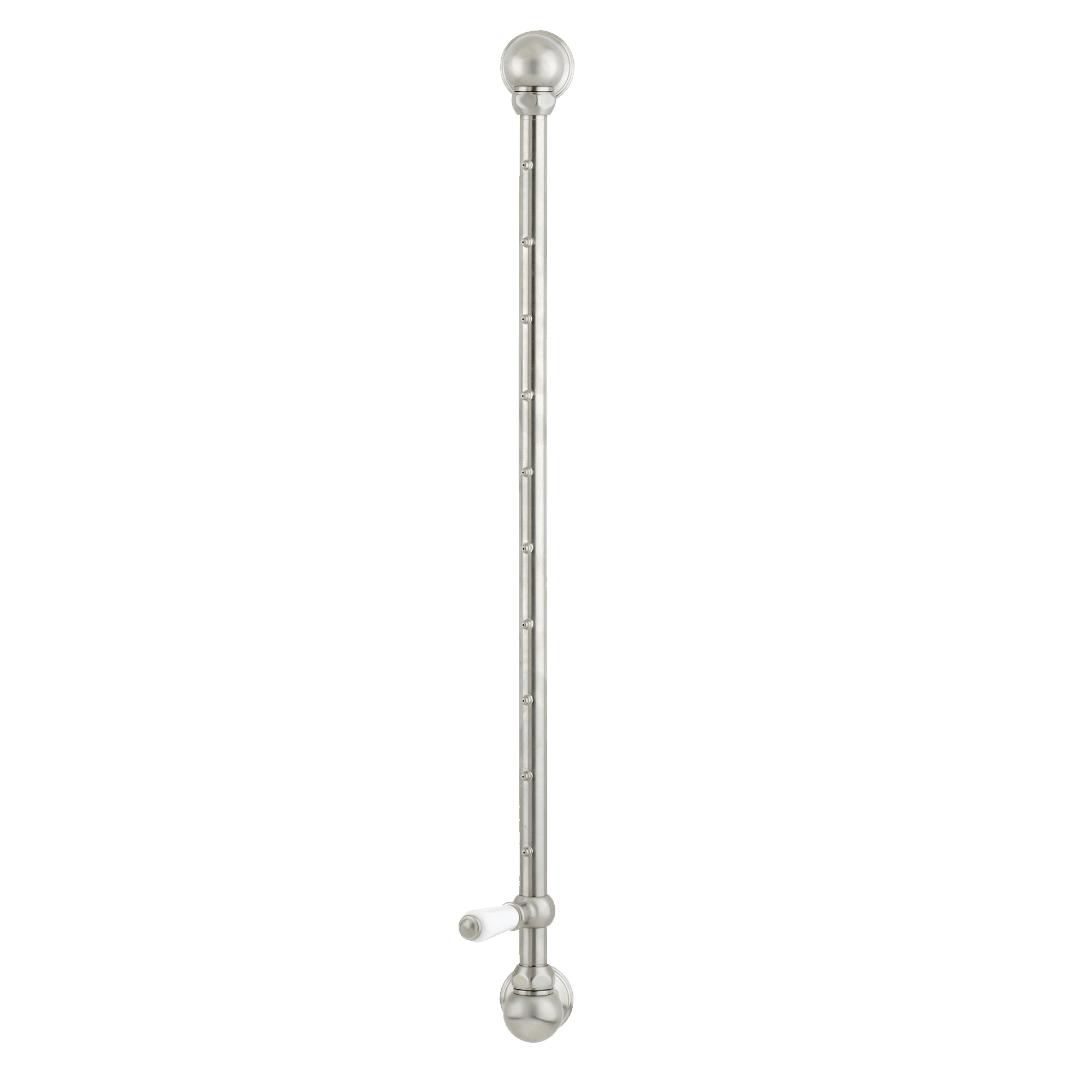 Perrin & Rowe PR5580 Regenbrausestange RAINBAR, Sprührichtung verstellbar mit Porzellanhebel LEVER.