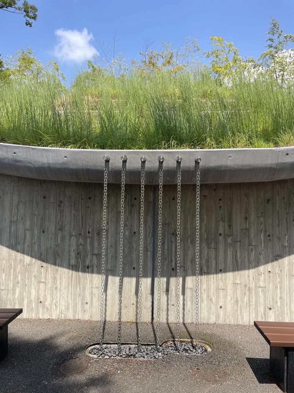 Despite urban density, she commends Japan's efforts to cool things down.