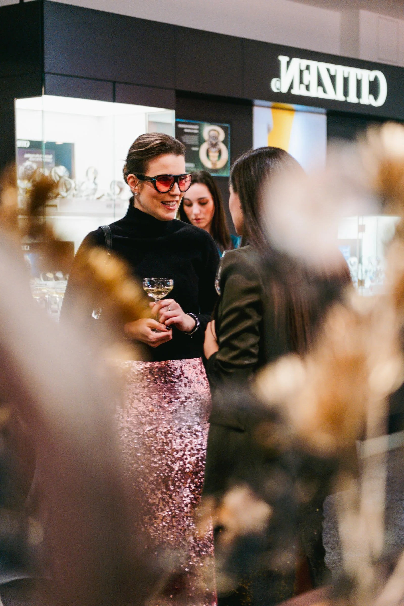 Luxury brand event in Prague photographed in editorial documentary style.