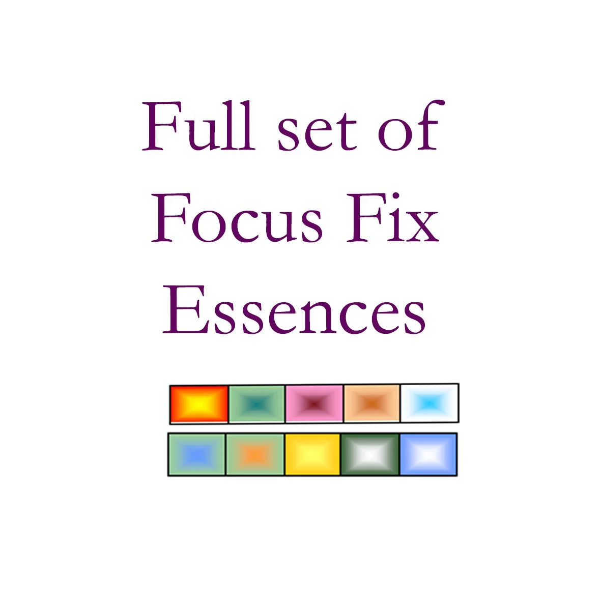 Focus Fix -Full Set (10)