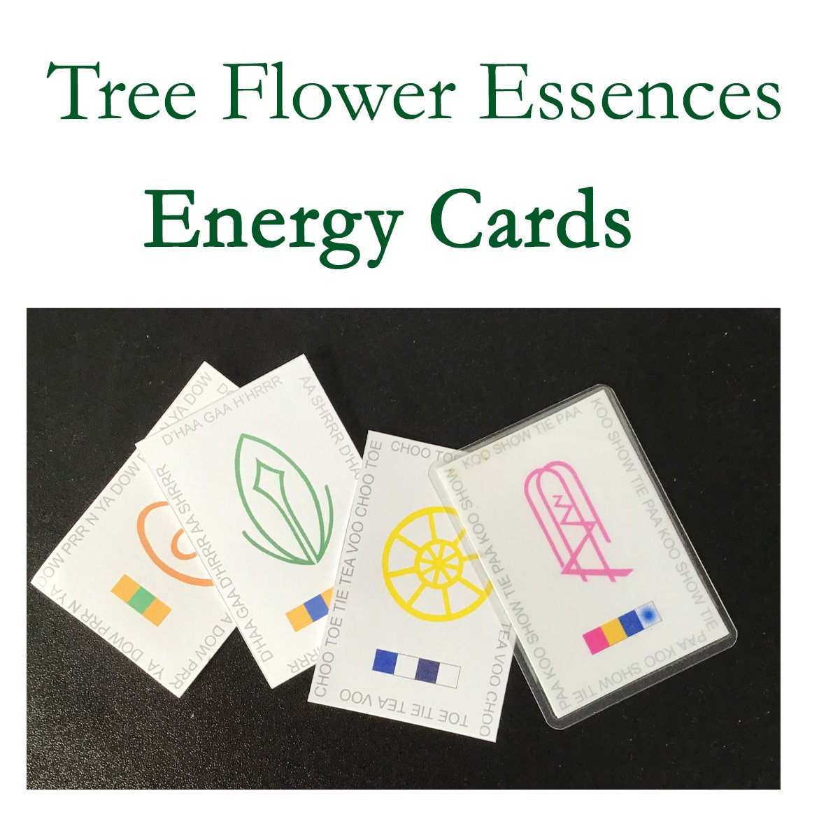 Tree Flower Essences - Energy Cards