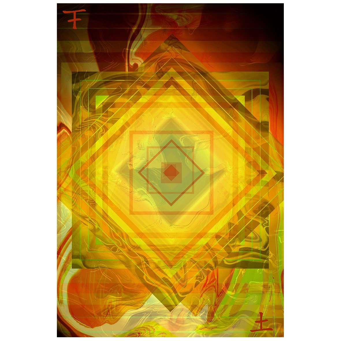 5-Element Energy Cards (a set)