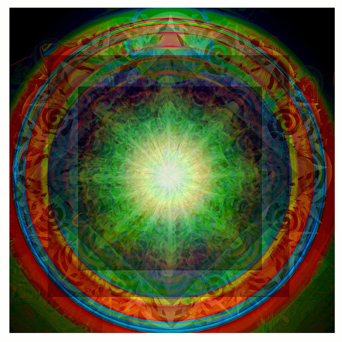 Fine Art - Mandala of The Deep Forest